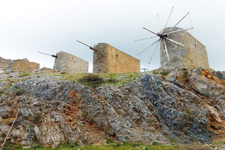 Les anciens moulins à vent, Lassithi