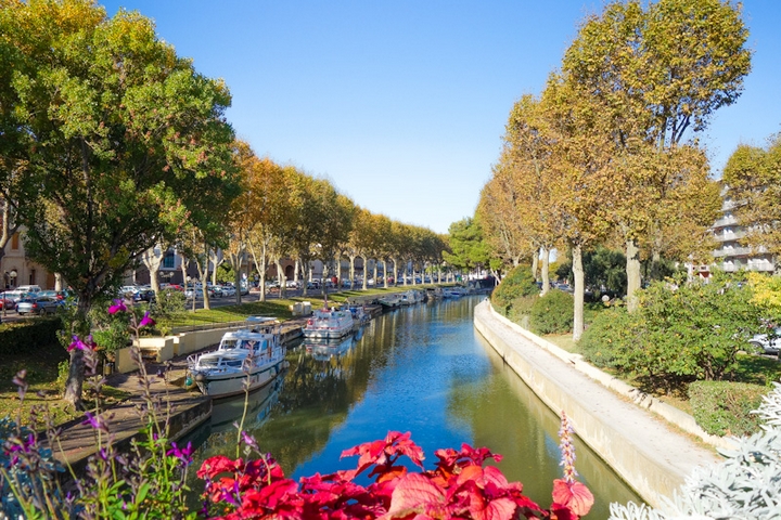 Le canal de la robine, Narbonne