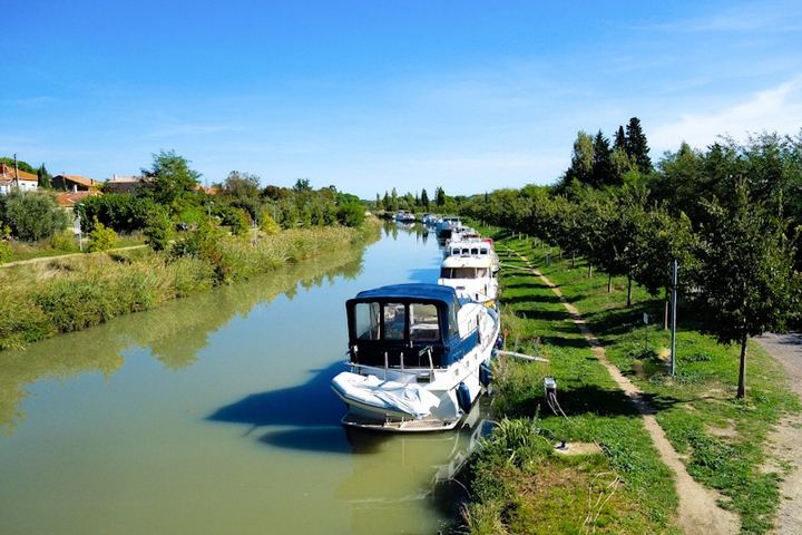 le canal du midi Béziers