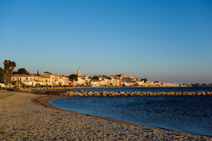 la plage de la corniche Sète