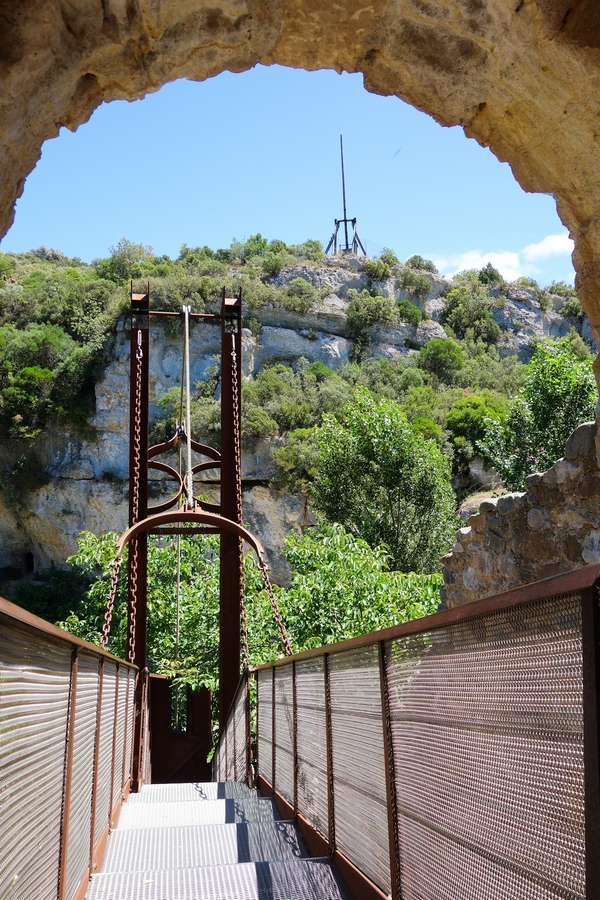 La catapulte Malvoisine, Minerve, Hérault