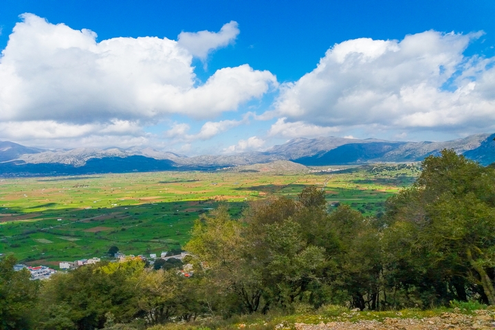 Le plateau de Lassithi Crète
