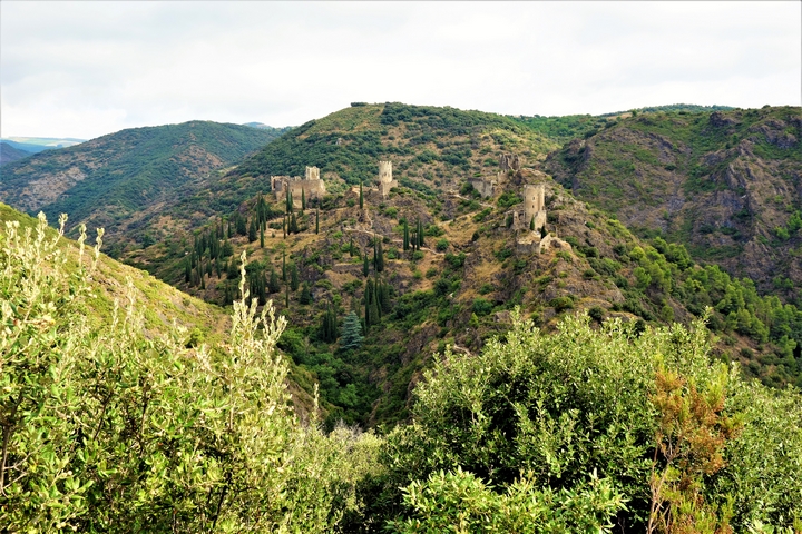 Les 4 châteaux de Lastours