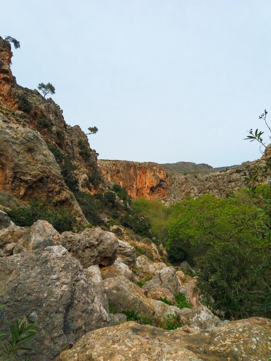 Les gorges de Zakros