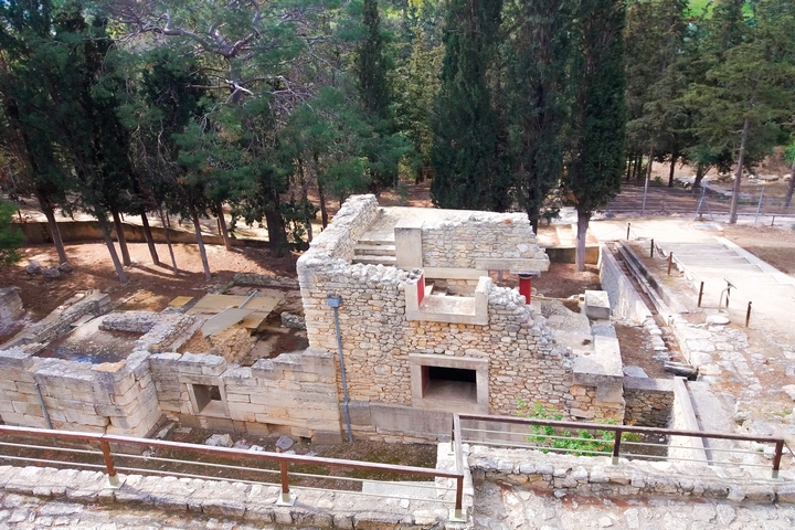 Le palais de Cnossos Crète