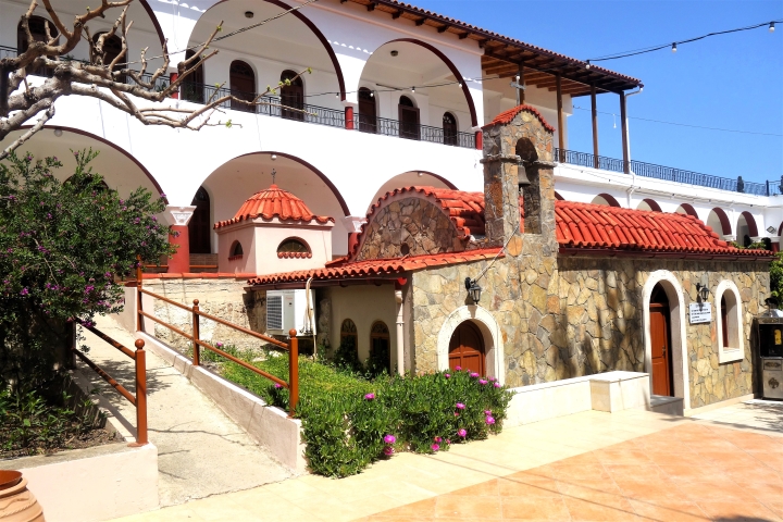 Le monastère de Panagia Kaliviani, Crète 