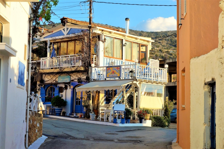 Les ruelles de Malia, Crète