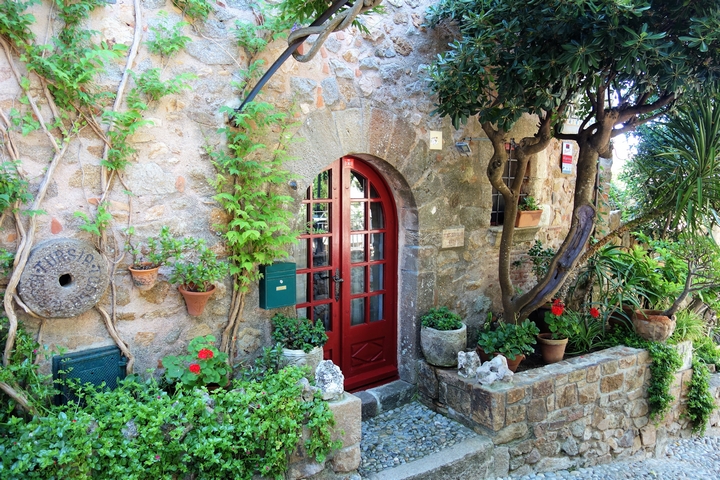 la vieille ville Tossa de Mar