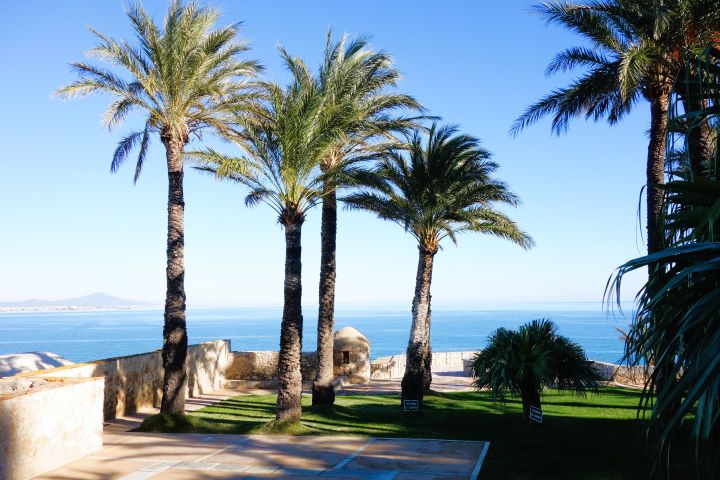 le parc de l'artillerie Peniscola