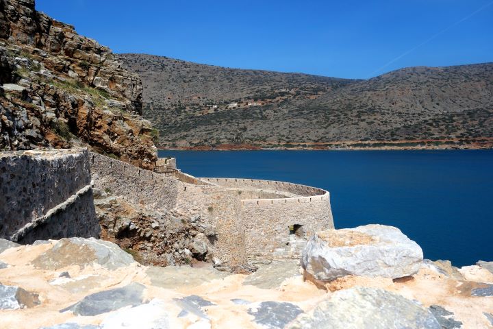 L'île de Spinalonga, Crète