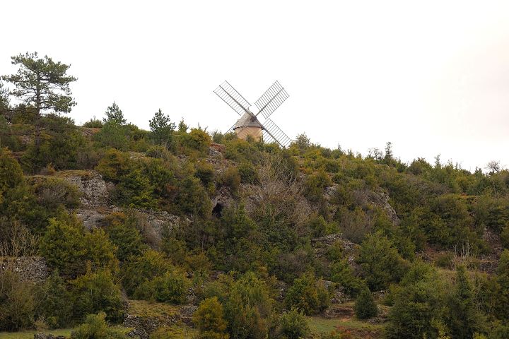 Le moulin La Couvertoirade