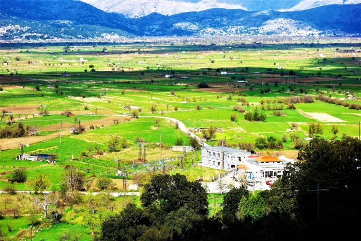 Le plateau de Lassithi, Crète