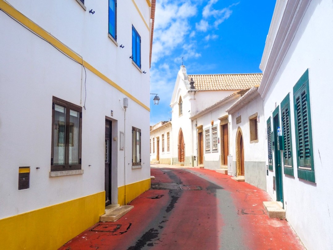 Ruelle de la vieille ville Albufeira, algarve