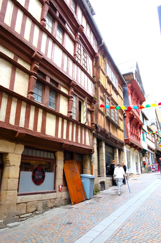 La rue des Chapeliers, Lannion