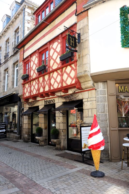  Maison à pans de bois, rue de l'église, Paimpol
