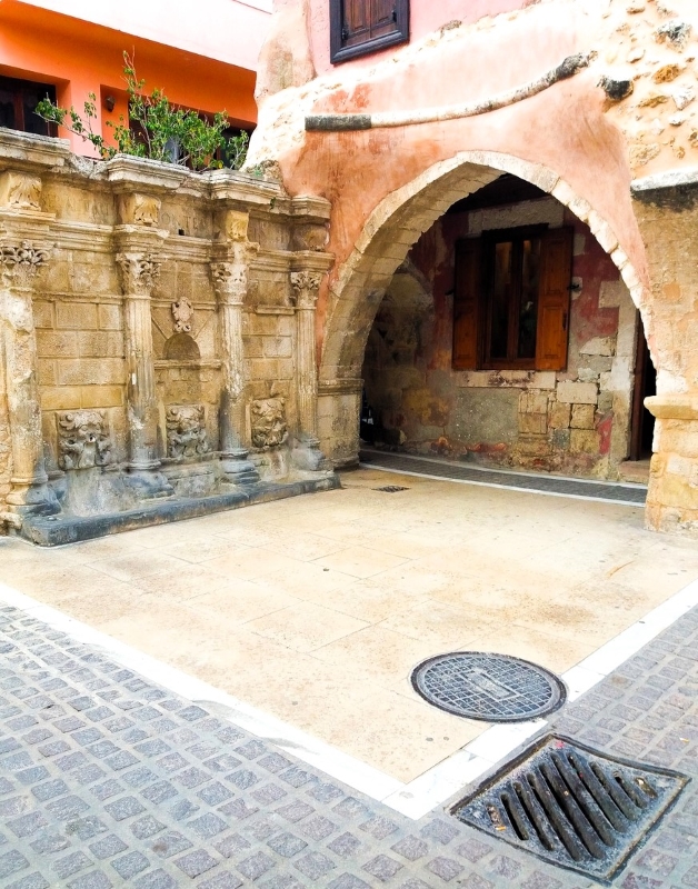 La fontaine Rimondi, Réthymnon
