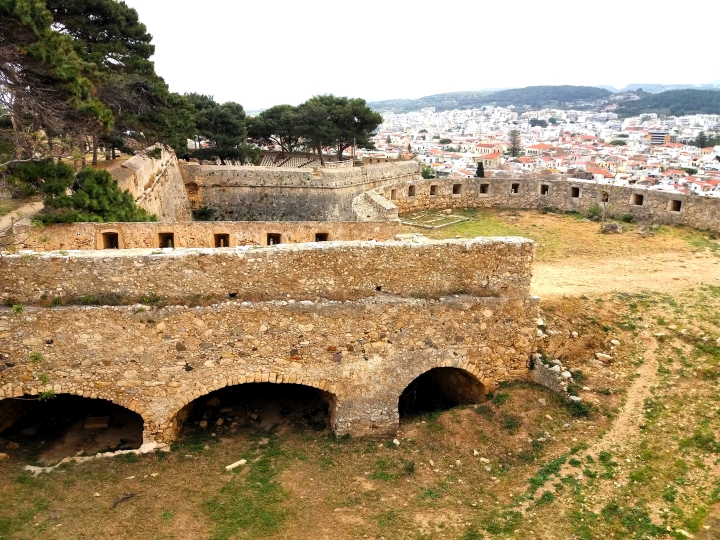 La forteresse (Fortezza) de Réthymnon