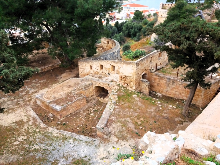 La forteresse (Fortezza) de Réthymnon
