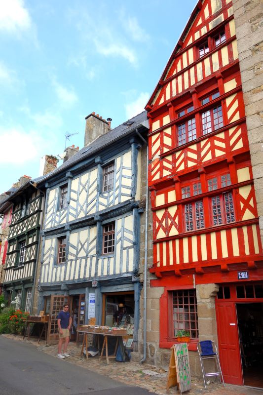 La rue Ernest Renan, Tréguier