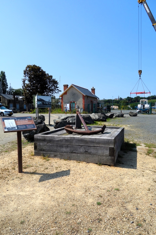 L’ancre de la goélette Océanide, Tréguier