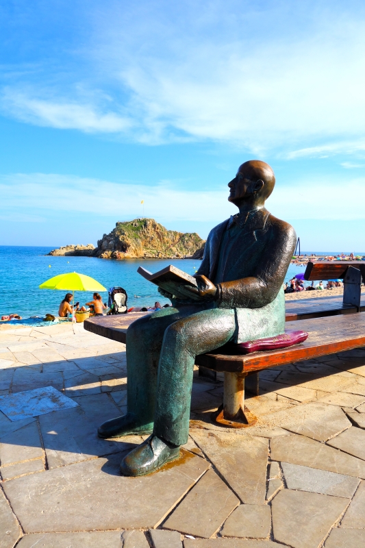 Le monument Carl Faus, Blanes