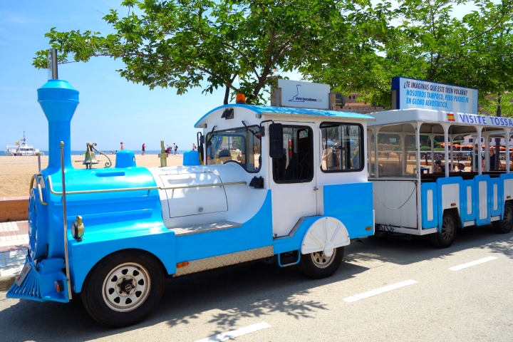 Train touristique, Tossa de Mar
