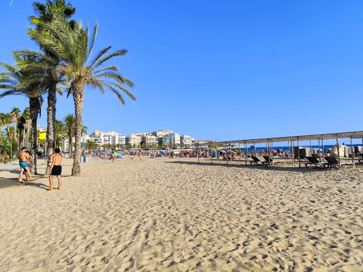 La plage du Llevant, Salou