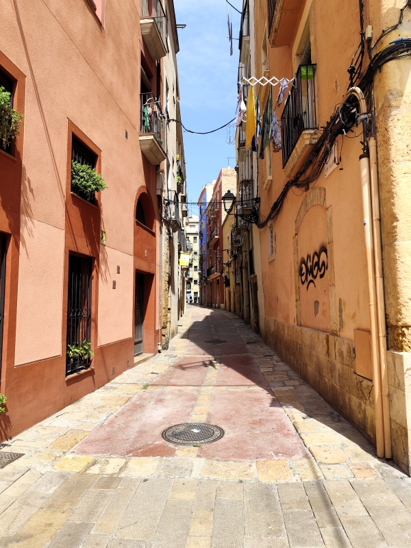Les ruelles de la vieille ville, Tarragone