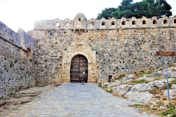 La forteresse (Fortezza) de Réthymnon