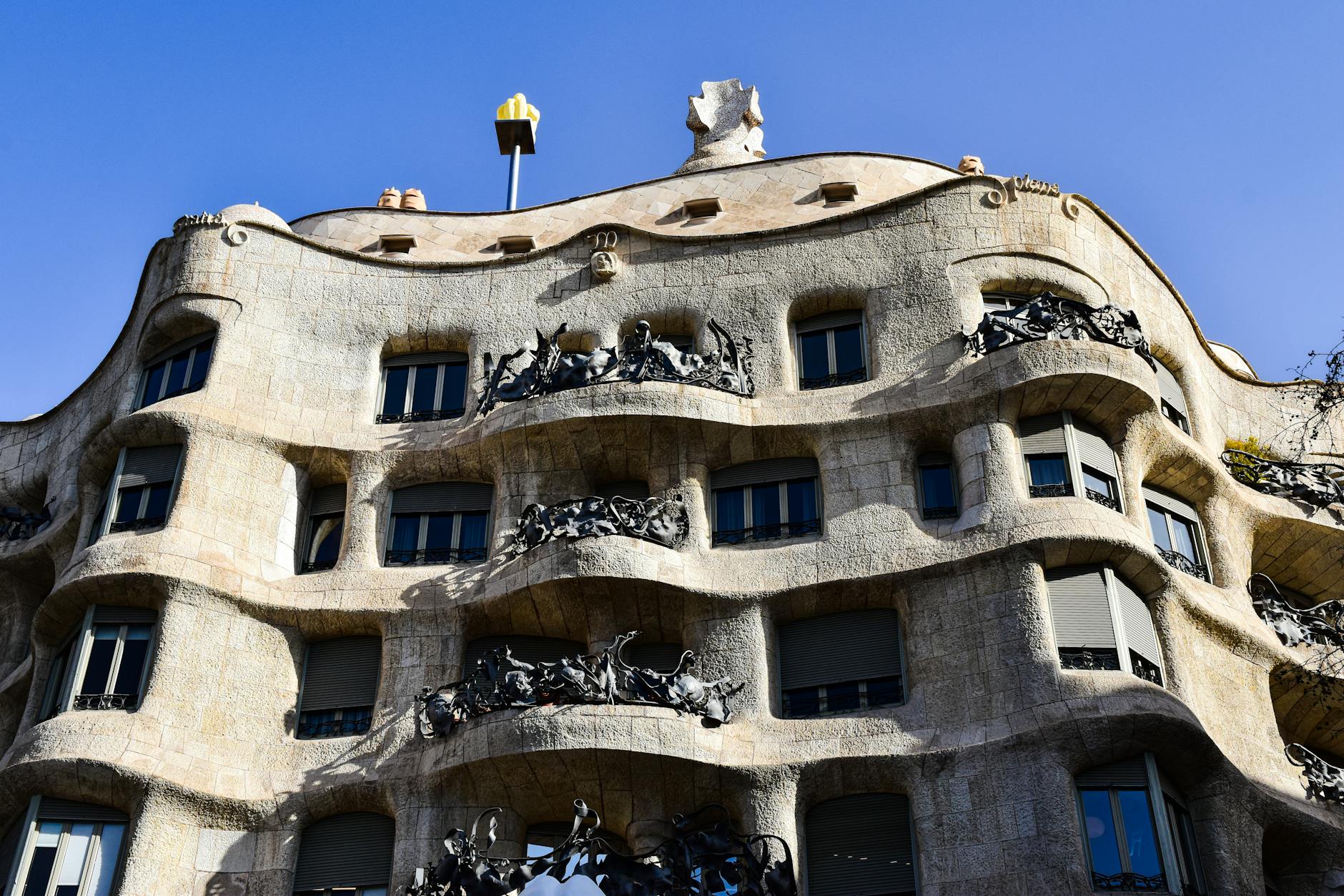la Casa Milà Barcelone