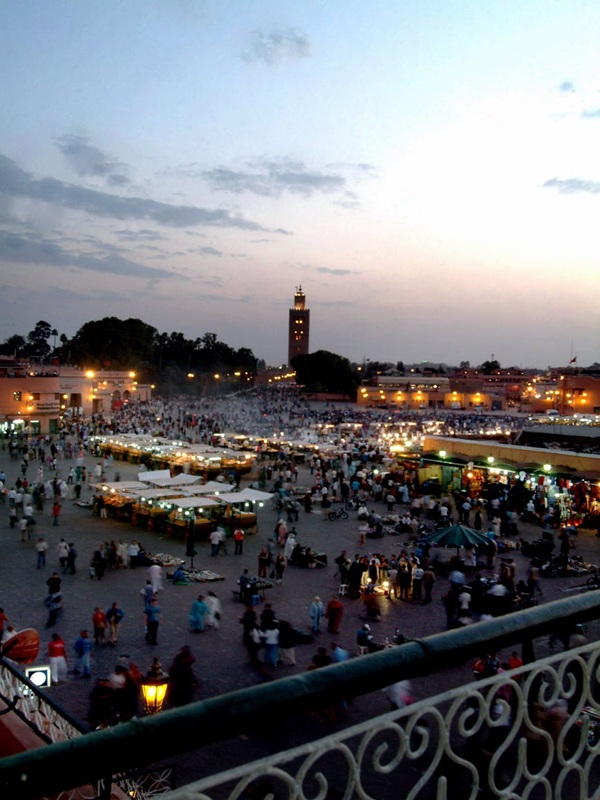 la place Jemaa el-Fna Marrakech