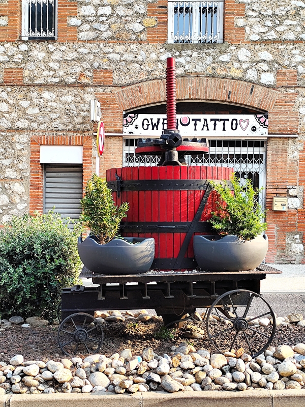 le pressoir à bras Canet-en-Roussillon