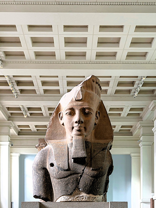 Façade du British Museum, musée gratuit à Londres