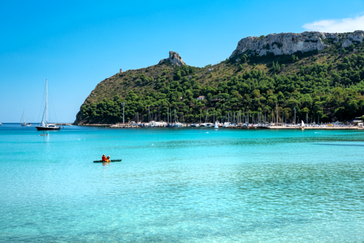 Plage du Poetto à Cagliari Sardaigne
