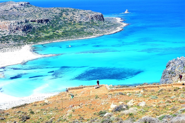 Excursion en bateau lagon Balos