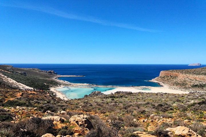Excursion en bateau lagon Balos