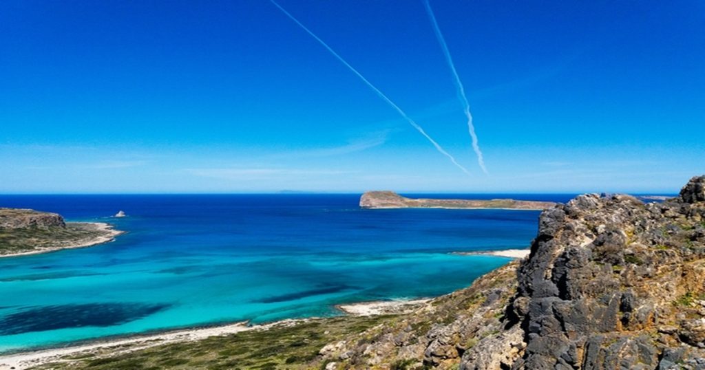 Lagon de Balos en Crète accès, route et excursions