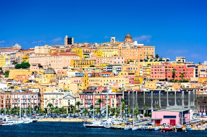 Le quartier Castello à Cagliari