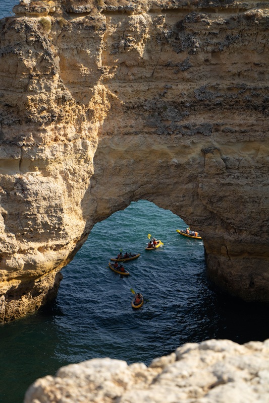 excursion à la la grotte de Benagil